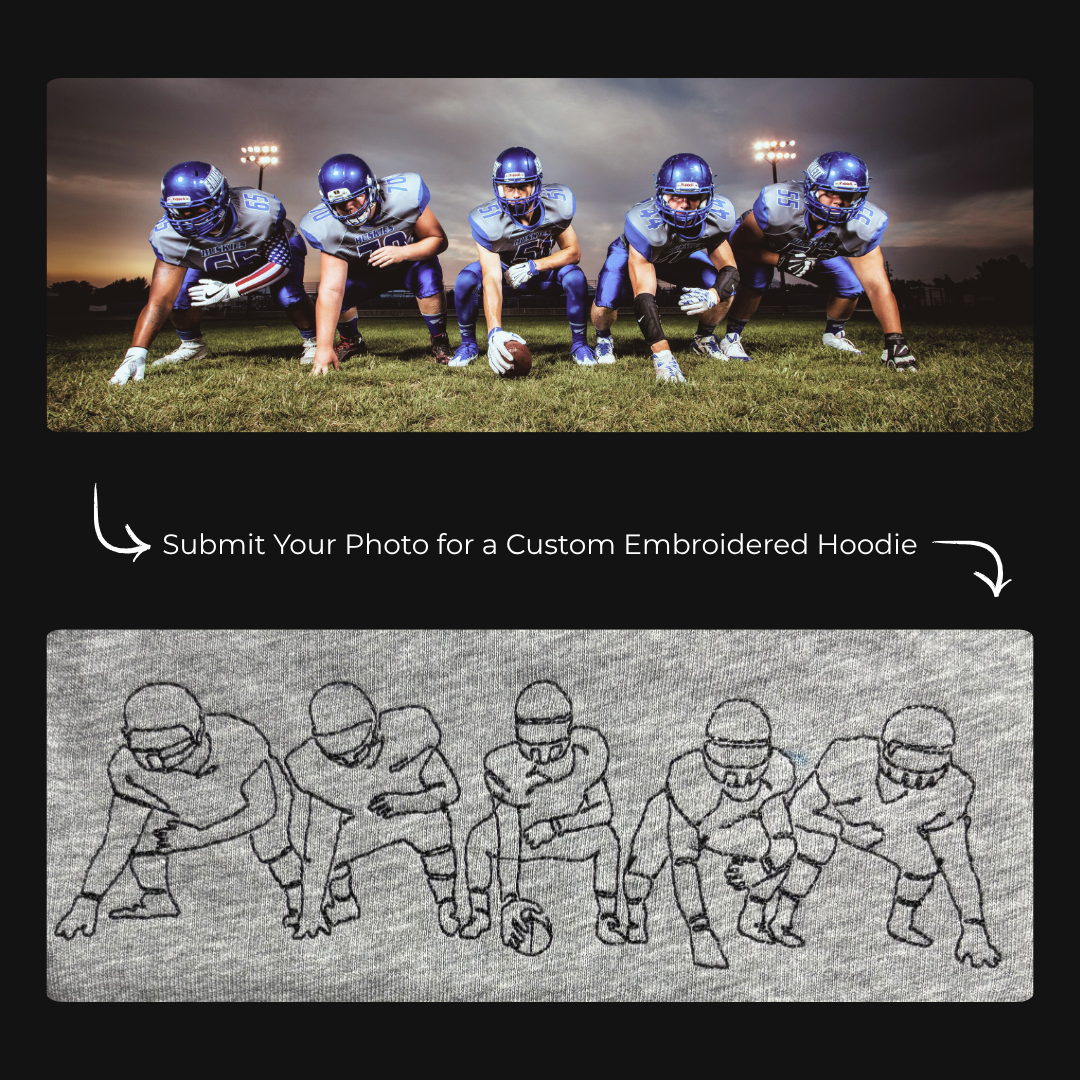 Custom Football Shirts, Sweatshirts & Gifts