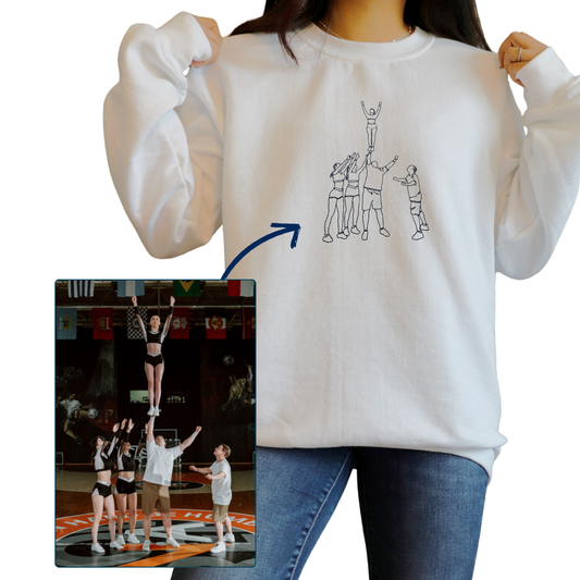 Custom Cheer Sweatshirt