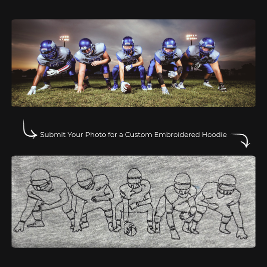 Custom Football Sweatshirt