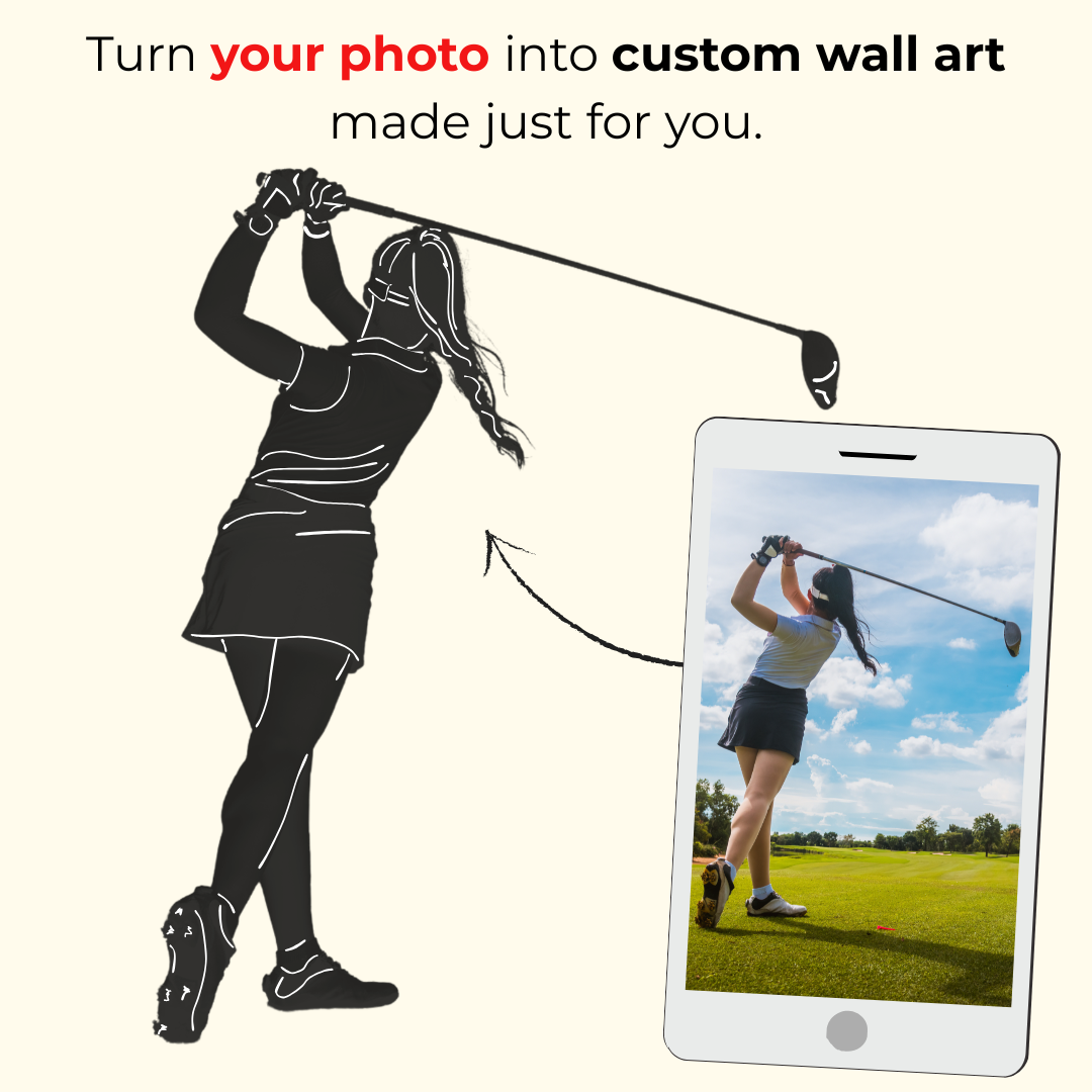 Custom Golf Wall Decal